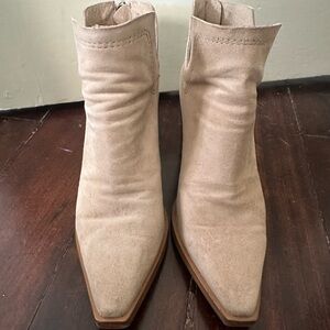 Dolce Vita tan ankle boots